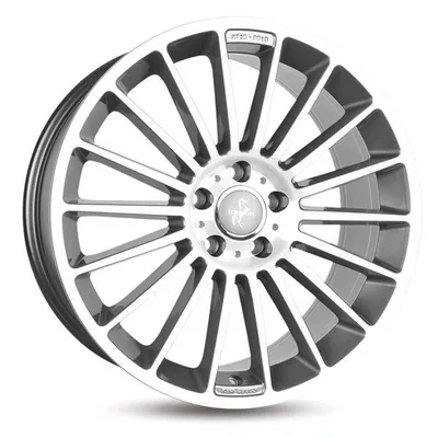 Felgi KESKIN kt15 5x120 8.5x19 et35 palladium front polish