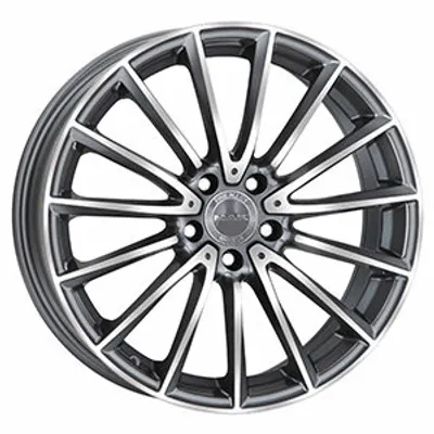 Felgi MAK komet 5x112 9x18 et50 gun met-mirror face