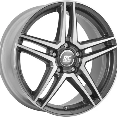 Felgi rc-design rcd17 5x112 6.5x16 et49 himalaya grey polished