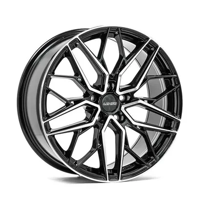 Felgi LENSO ventus 5x114.3 8.5x19 et40 gloss black polished