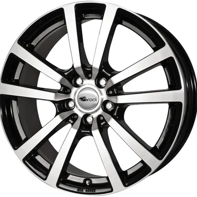 Felgi rc-design rc25 5x120 8.5x19 et45 glossy black polished