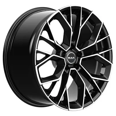 Felgi MAK stilo-d 5x112 9.5x20 et22 black mirror