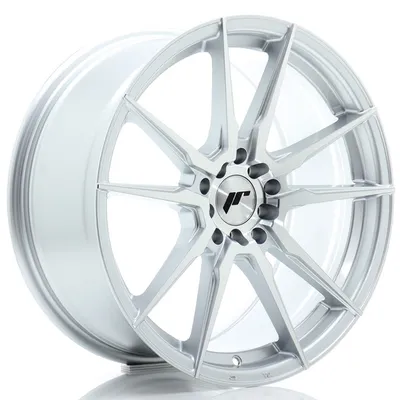 Felgi JAPAN RACING jr21 18x8.5 et45 5x112/114 silver machined