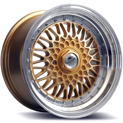 Felgi FORZZA malm 4x100/108 8x15 et20 gold/lm
