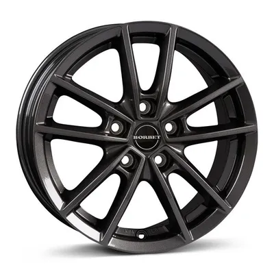 Felgi BORBET w 5x114.3 8x20 et45 mistral anthracite glossy