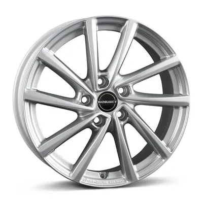 Felgi BORBET v 5x112 7x17 et48.5 crystal silver