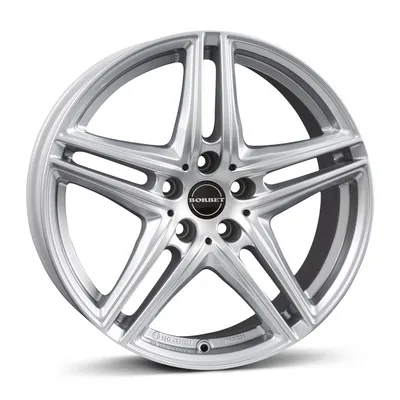 Felgi BORBET xr 5x112 8x18 et30 brilliant silver
