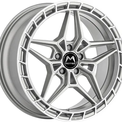 Felgi MOTEC futura 5x114 8.5x19 et45 silver rim polished