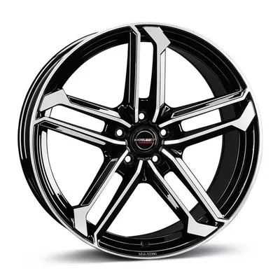 Felgi BORBET atx 5x112 8.5x20 et30 black polished glossy