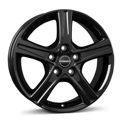 Felgi BORBET cwd 5x120 6.5x16 et52 black glossy