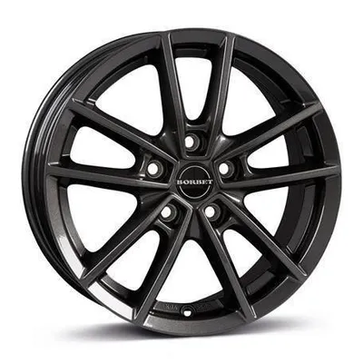 Felgi BORBET w 5x112 6.5x16 et45 mistral anthracite glossy