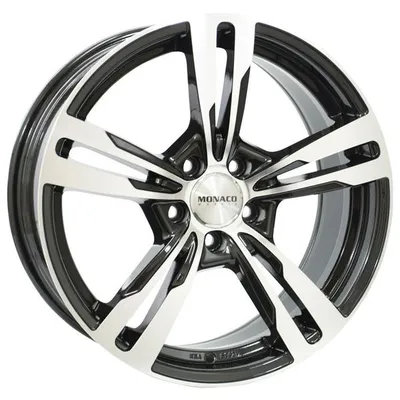 Felgi monaco gp4 5x112 8.5x20 et45 gloss black polished