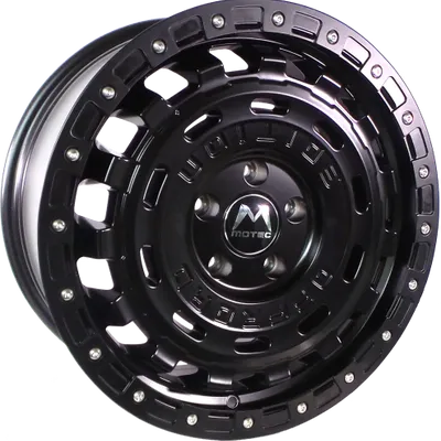 Felgi MOTEC r 6x130 crossx18 et45 flat black ring flat black