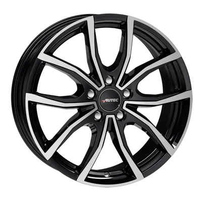 Felgi AUTEC vidron 5x112 6.5x17 et46 black polsihed