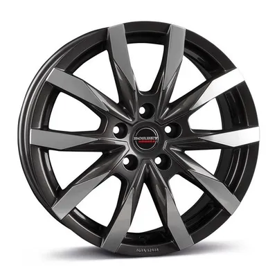Felgi BORBET cw5 5x160 6.5x16 et60 mistral anthracite polished glossy