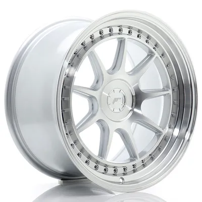 Felgi JAPAN RACING jr47 18x9.5 et15-35 5h blank silver machined face
