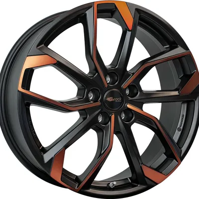 Felgi rc-design rc34 5x112 8x19 et40 black orange matt