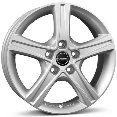 Felgi BORBET cwd 5x130 6x16 et68 crystal silver