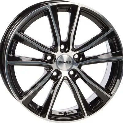 Felgi monaco mc6 5x112 8x18 et45 gloss black polished