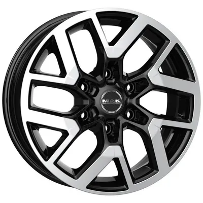 Felgi MAK gravel 6x120 6.5x16 et50 black mirror