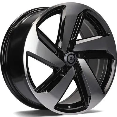 Felgi CARBONADO arrow 5x112 7.5x17 et42 black front polished