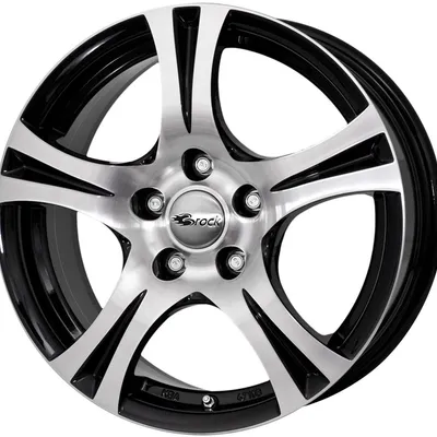 Felgi rc-design rc14 5x110 6.5x15 et38 glossy black polished