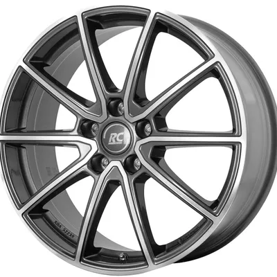 Felgi rc-design rc32 5x114.3 7x18 et48.5 himalaya grey polished