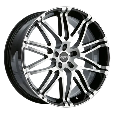 Felgi OXIGIN 14 oxrock 5x108 9.5x19 et45 black full polish