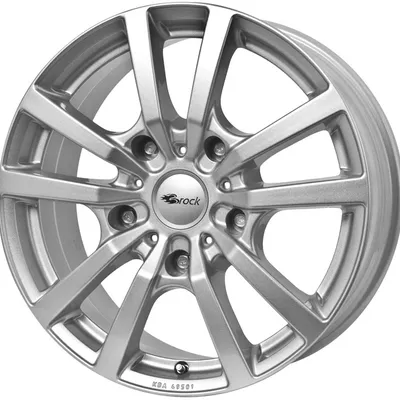 Felgi rc-design rc25t 5x114.3 6.5x16 et47 crystal silver