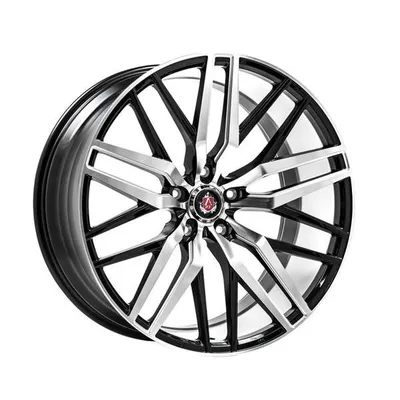 Felgi axe ex30 5x120 10x20 et42 black polished face barrel
