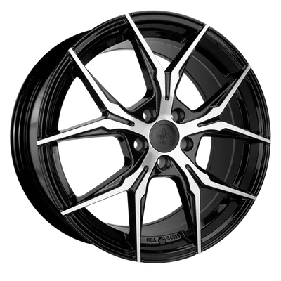 Felgi KESKIN kt19n 5x114.3 8.5x19 et40 black front polish
