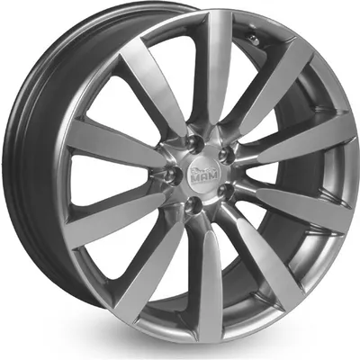 Felgi MAM 7 5x120 8.5x19 et35 silver front polish