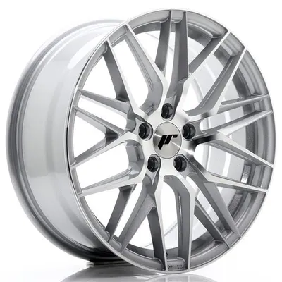 Felgi JAPAN RACING jr28 18x7.5 et40 5x114.3 silver machined face