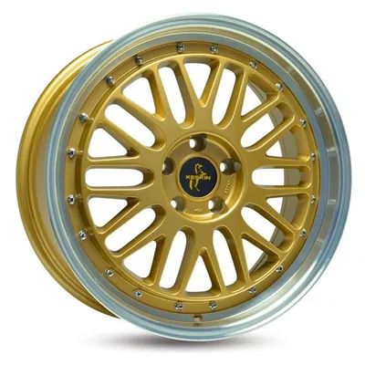 Felgi KESKIN kt22 8.5x19 5x108 et45 gold lip polish
