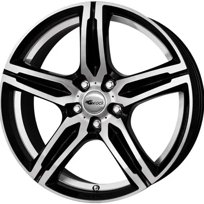Felgi BROCK b29 5x114.3 8x18 et35 glossy black polished
