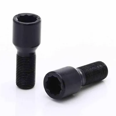Zestaw 10 szt. śrub black torx 32mm 12x1,5 + klucz
