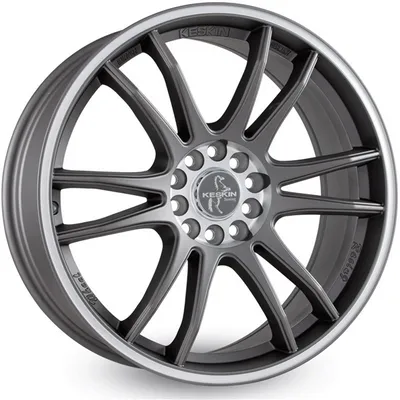 Felgi KESKIN kt12 4x100/108 8x18 et35 titan grey lip polish