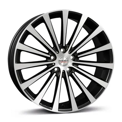 Felgi BORBET blx 5x108 8.5x18 et45 black polished matt
