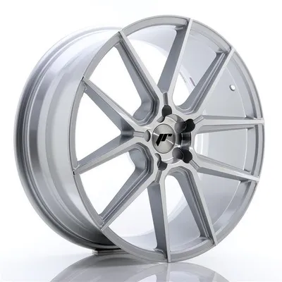 Felgi JAPAN RACING jr30 21x9 et20-40 5h blank silver machined face
