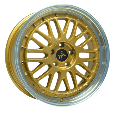 Felgi KESKIN kt22 5x108 8x18 et45 gold lip polish