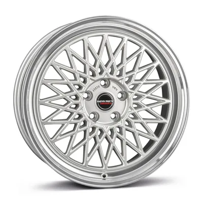 Felgi BORBET b 5x114.3 8x18 et40 silver rim polished