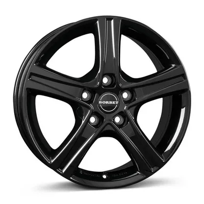 Felgi BORBET cwd 5x114.3 7x17 et45 black glossy