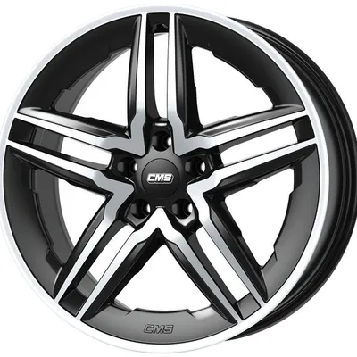 Felgi CMS c29-aero 5x112 8.5x18 et40 diamond black gloss
