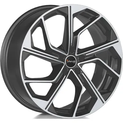 Felgi avus ac-522 5x112 8.5x19 et30 matt anthracite polished