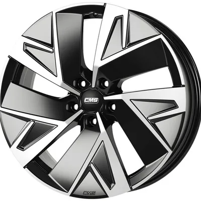 Felgi CMS c32-aero 5x120 7.5x18 et50 diamond black gloss