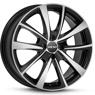 Felgi OXXO vidorra 4x100 6.5x16 et38 black polished