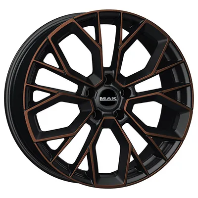Felgi MAK stilo 5x114.3 8.5x20 et40 black & bronze