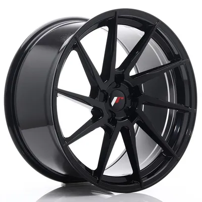 Jr wheels jr36 20x10 et20-45 5h blank gloss black