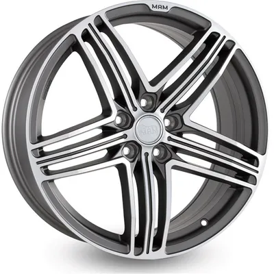 Felgi MAM 11 5x120 8.5x20 et35 hyper front polish