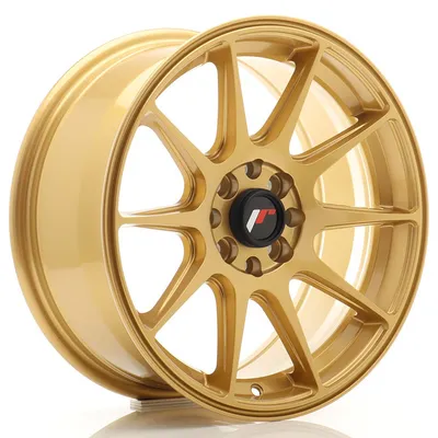 Jr wheels jr11 16x7 et25 4x100/108 gold